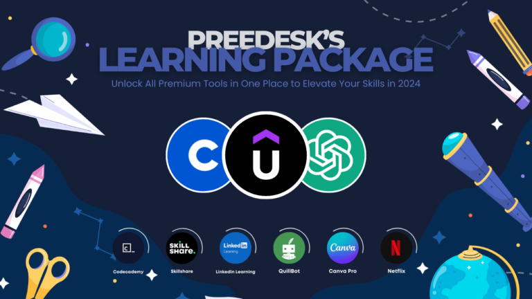 Learning Package –  Udemy, Coursera & more…